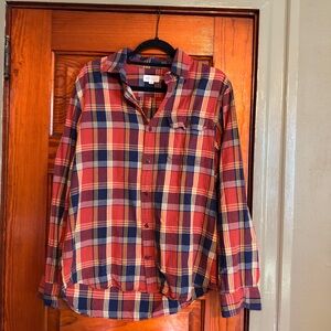 GAP Multicolor Plaid Shirt
